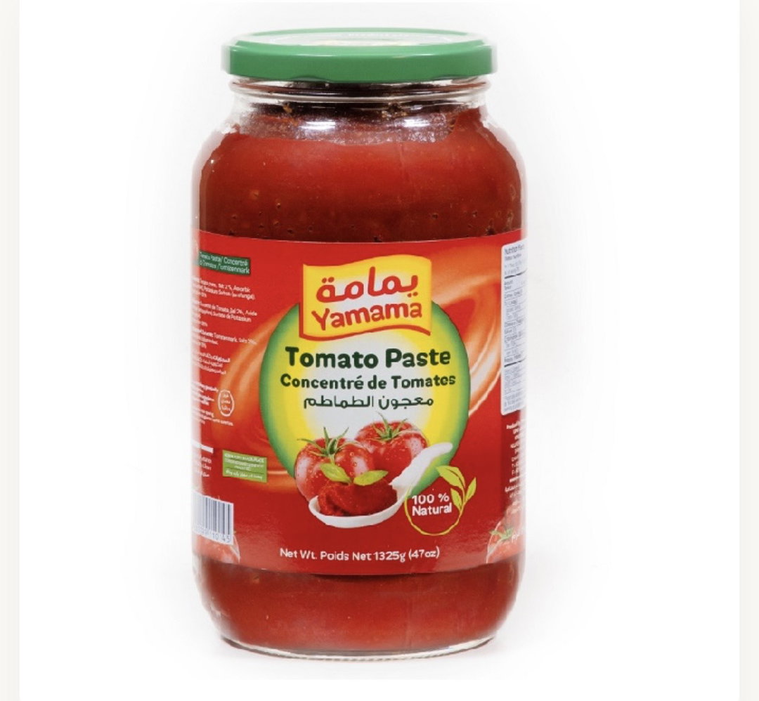 Tomato paste yamama 1325 g صلصه بندوره يمامه ١٣٢٥ غ
