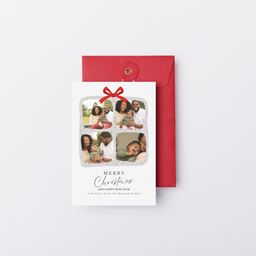 Custom Photo Christmas Box Card