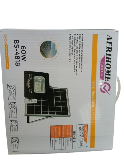 AFRIHOME Solar Flood Lights 60watts_1