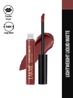 LAKME Forever Matte Lightweight & Transferproof 16Hr Liquid Lipstick