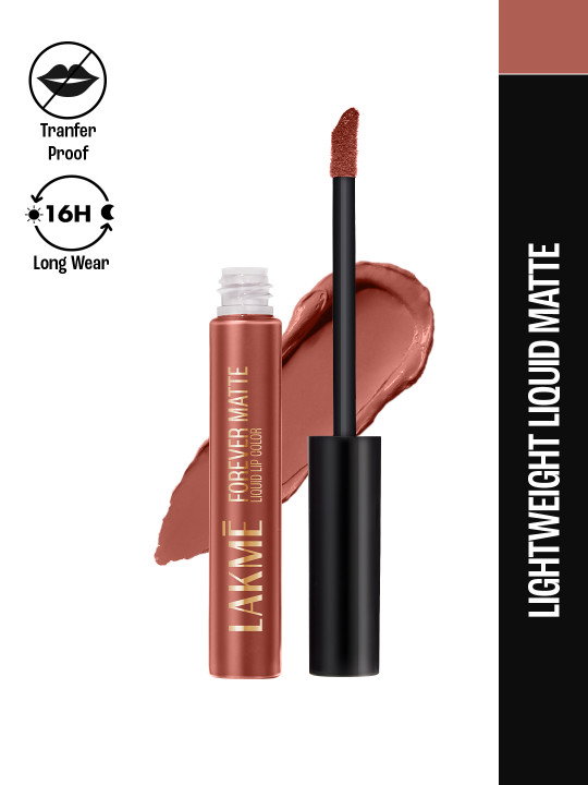 LAKME Forever Matte Lightweight & Transferproof 16Hr Liquid Lipstick