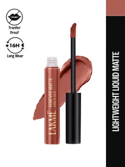 LAKME Forever Matte Lightweight & Transferproof 16Hr Liquid Lipstick