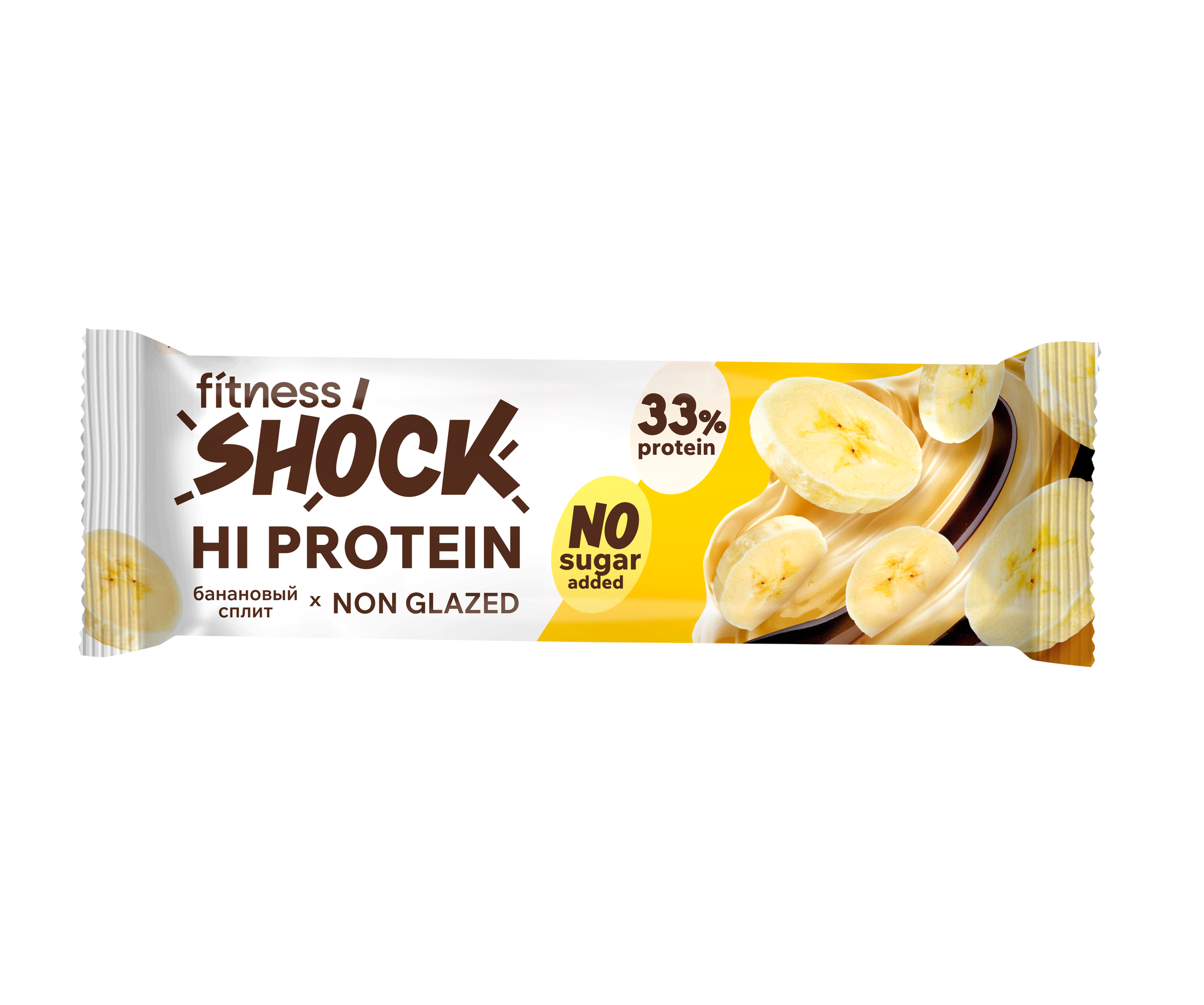 FitnesShock HI Protein Banana Desert, 1 piece_0