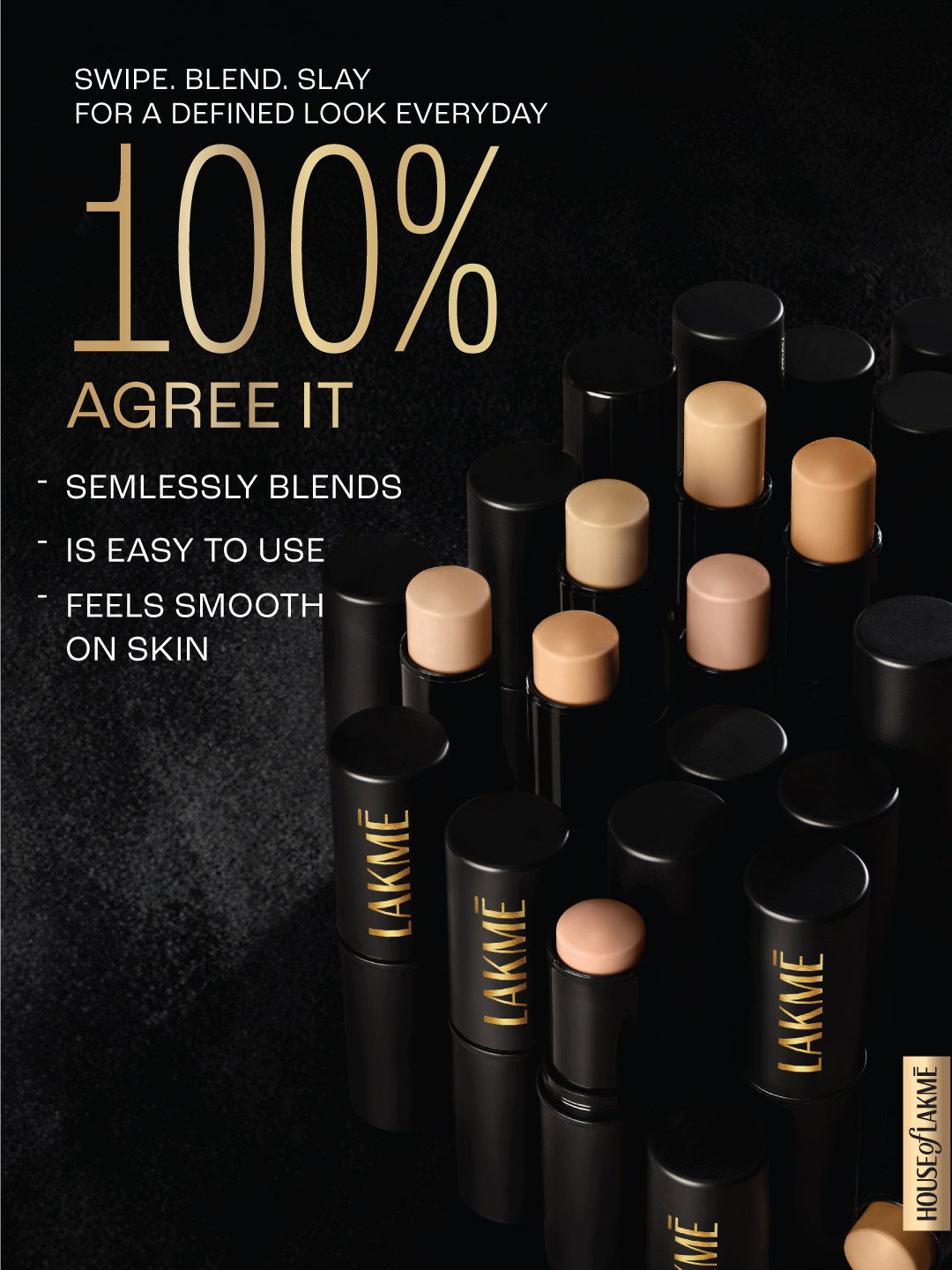 LAKME Facelift Foundation Stick With Matte Finish