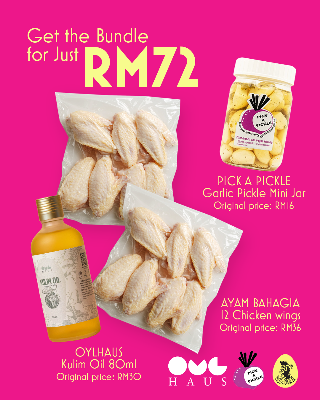 Pickled Garlic x Kulim Wings Bundle