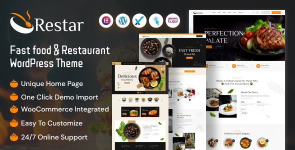 Restar - Fast Food & Restaurant WordPress Theme_0