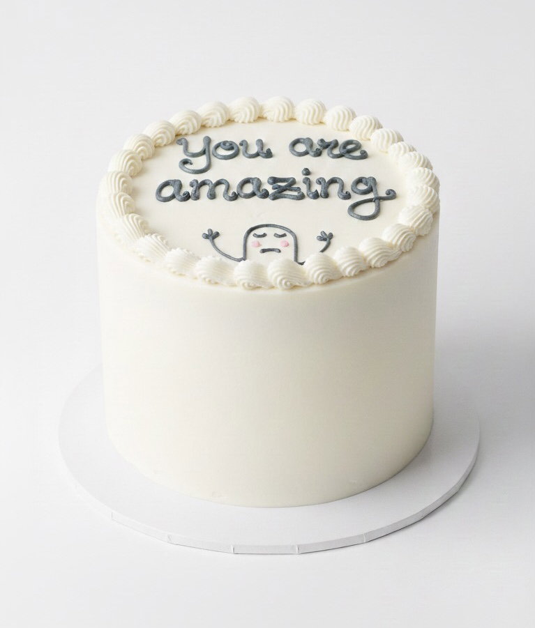 Lovely Ghost Cake