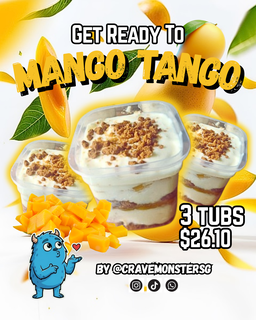 Mango Tango Biscoff Flavour