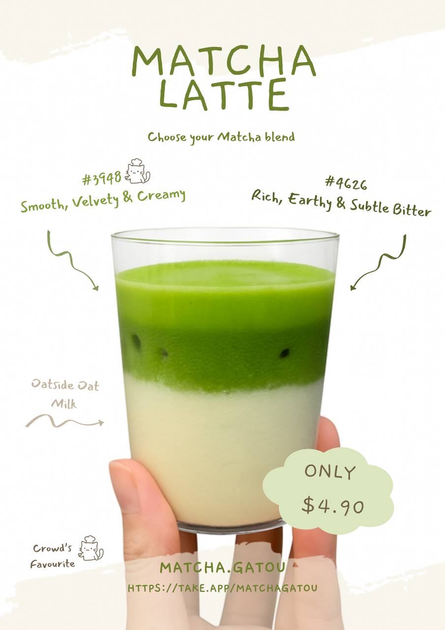 Matcha Oat Milk Latte (No. 3948)_0
