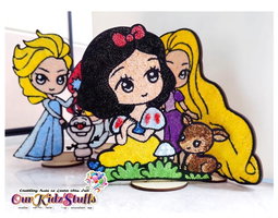 Disney Princess Beady Foam Clay Display Boards