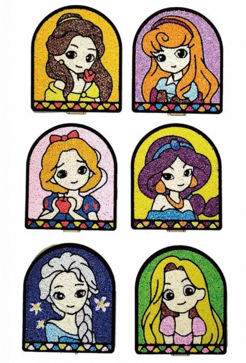 Disney Princess Beady Foam Clay Display Boards_5