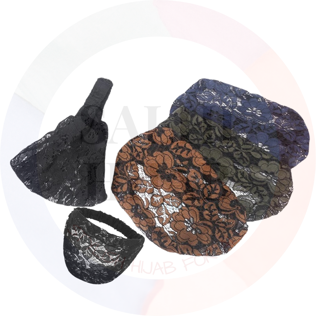 Head band wide lace