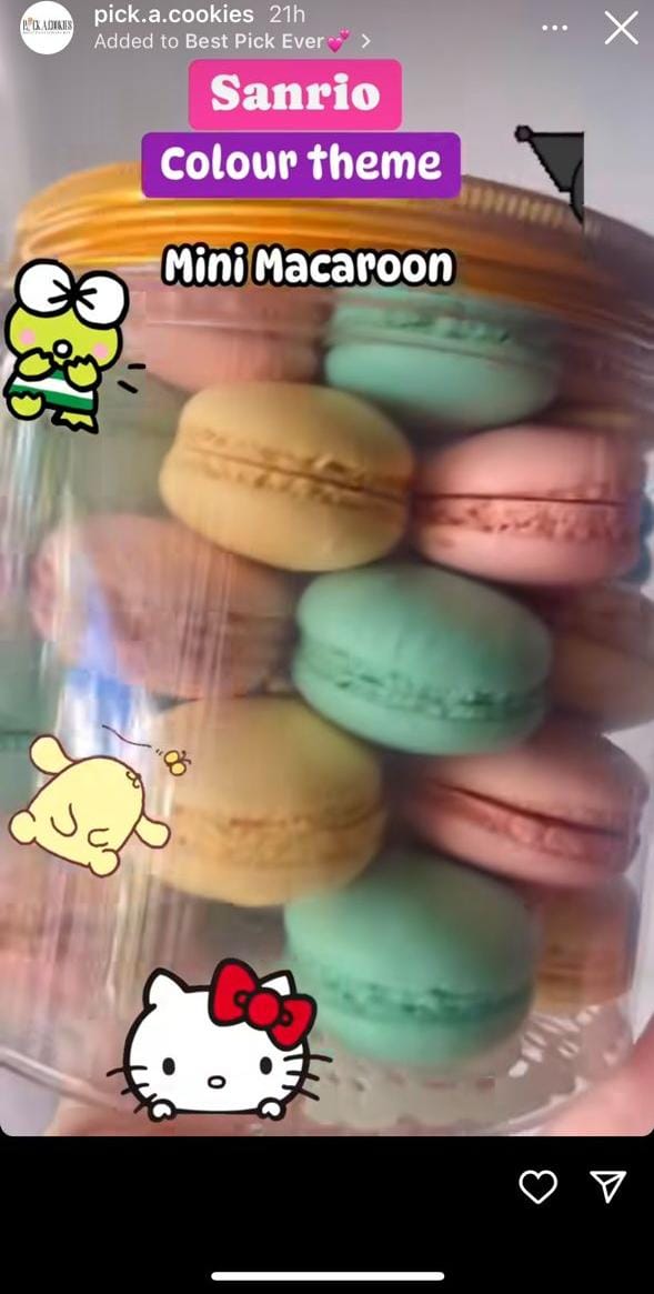 Mini macaroon