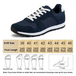 ASHION Men's Lace-Up Casual Sport Sneakers – Trendy Street Style Trainers