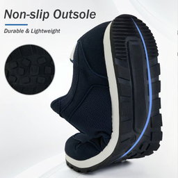 ASHION Men's Lace-Up Casual Sport Sneakers – Trendy Street Style Trainers
