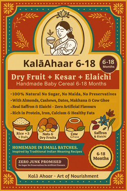 Baby Cerelac — Dry Fruit + Kesar + Elaichi