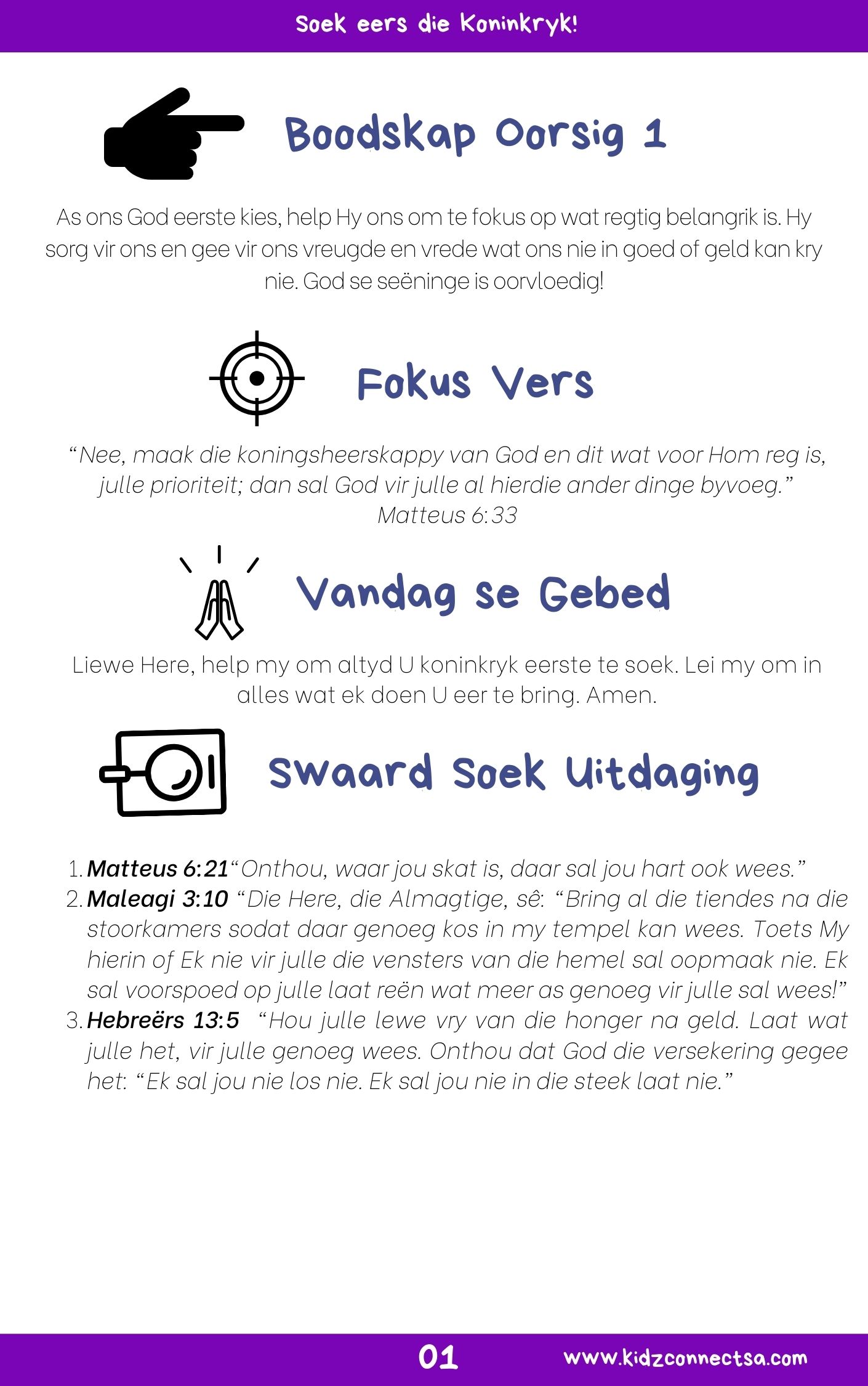 ’n Blymoedige Gewer – 4 Weke Kinderkerk Boodskap Reeks_2