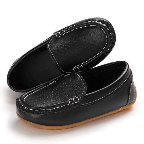 SXCHEN Kids Shoes Sneakers PU Boy Casual Shoes Non Slip Bean Shoes Sports Shoes