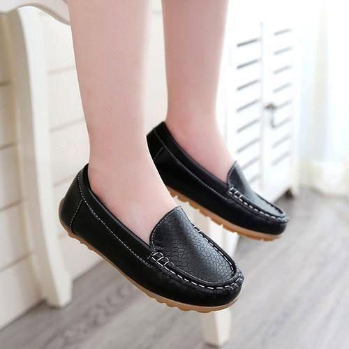 SXCHEN Kids Shoes Sneakers PU Boy Casual Shoes Non Slip Bean Shoes Sports Shoes_2