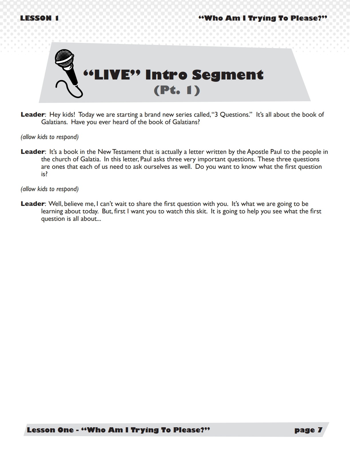 3 Questions – 3 Weeks of Primary School Lessons for Children's Church_3