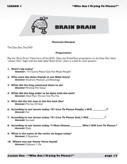 3 Questions – 3 Weeks of Primary School Lessons for Children's Church