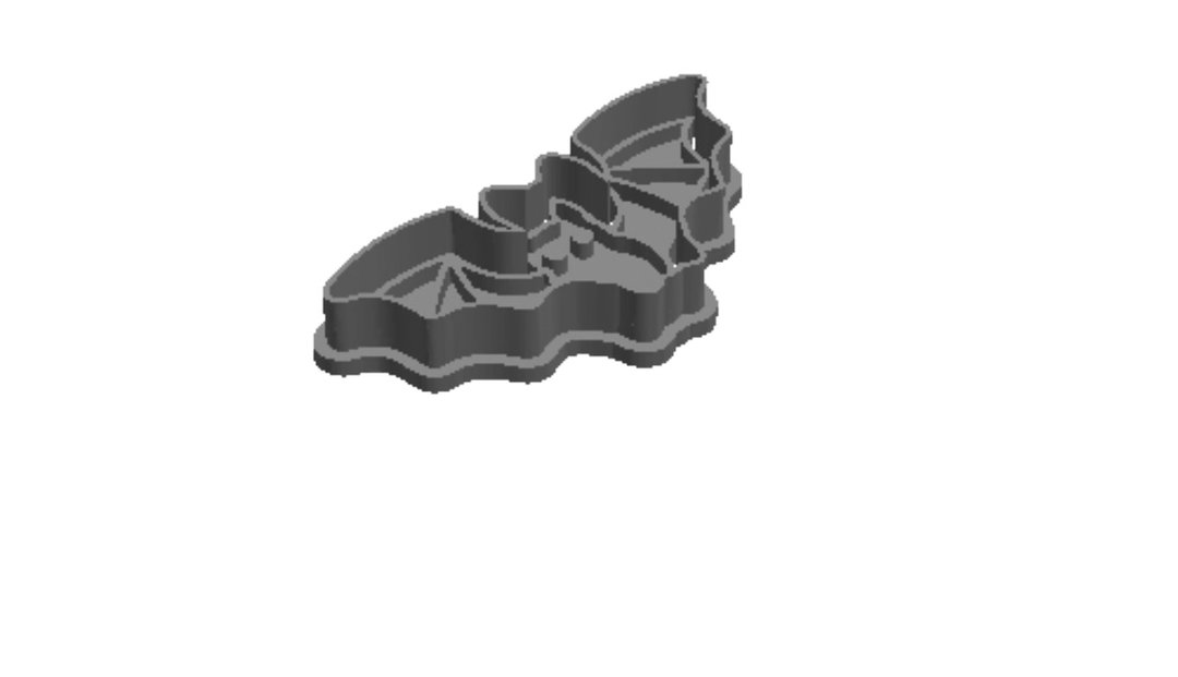 Bat detail outline Cookie Cutter
