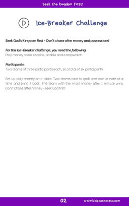 A Cheerful Giver – 4 Weeks of Primary School Lessons for Children's Church
