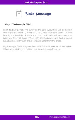 A Cheerful Giver – 4 Weeks of Primary School Lessons for Children's Church