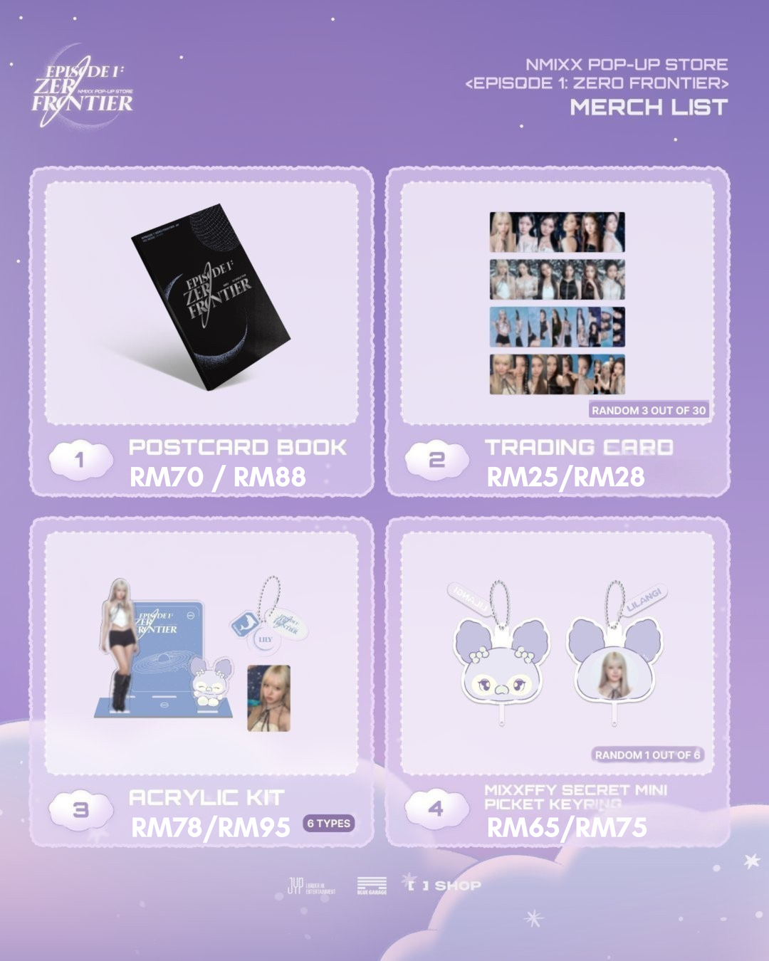 NMIXX POP-UP STORE <EPISODE 1: ZERO FRONTIER> Official Merch
