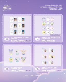NMIXX POP-UP STORE <EPISODE 1: ZERO FRONTIER> Official Merch