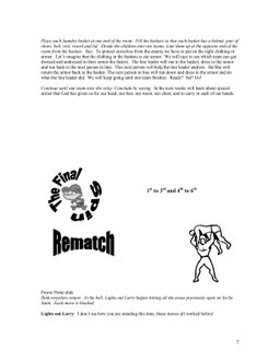 Armor O’ God  – 8 Weeks of Primary School Lessons for Children's Church