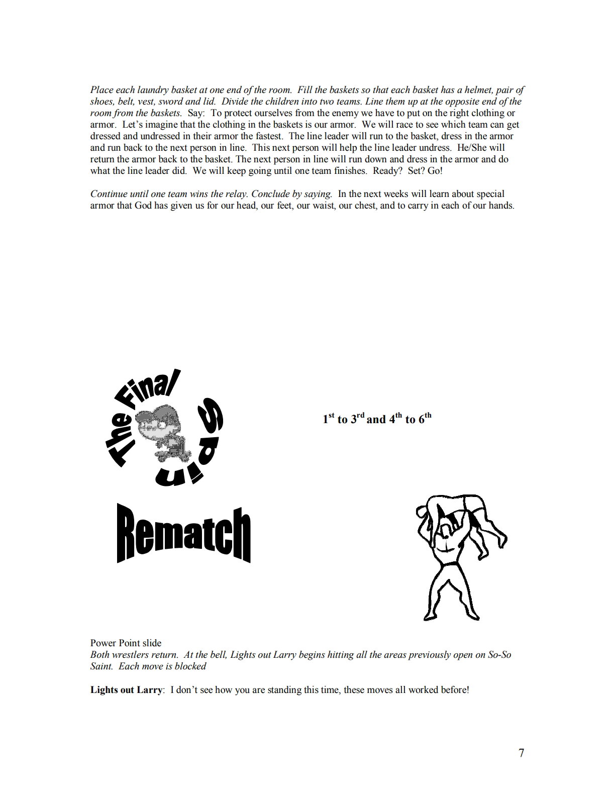 Armor O’ God  – 8 Weeks of Primary School Lessons for Children's Church_7
