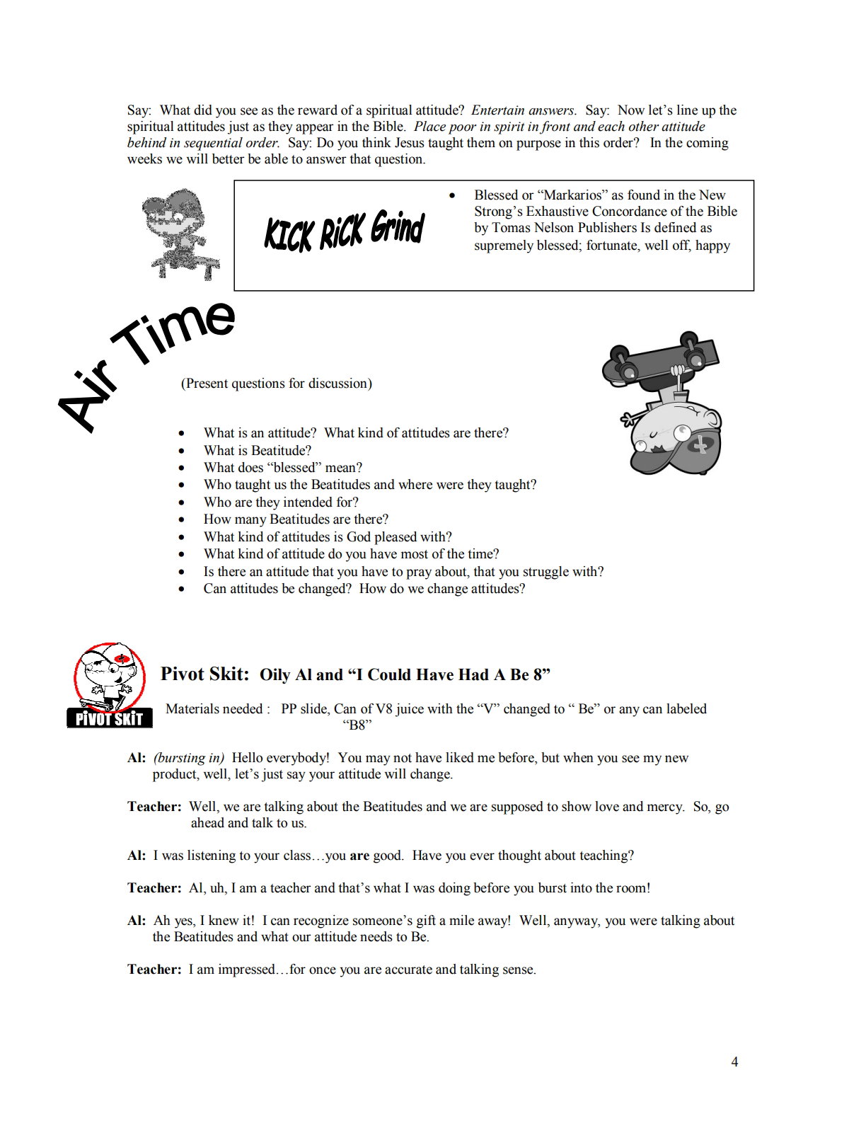 Beatitudes   – 12 Weeks of Primary School Lessons for Children's Church_4