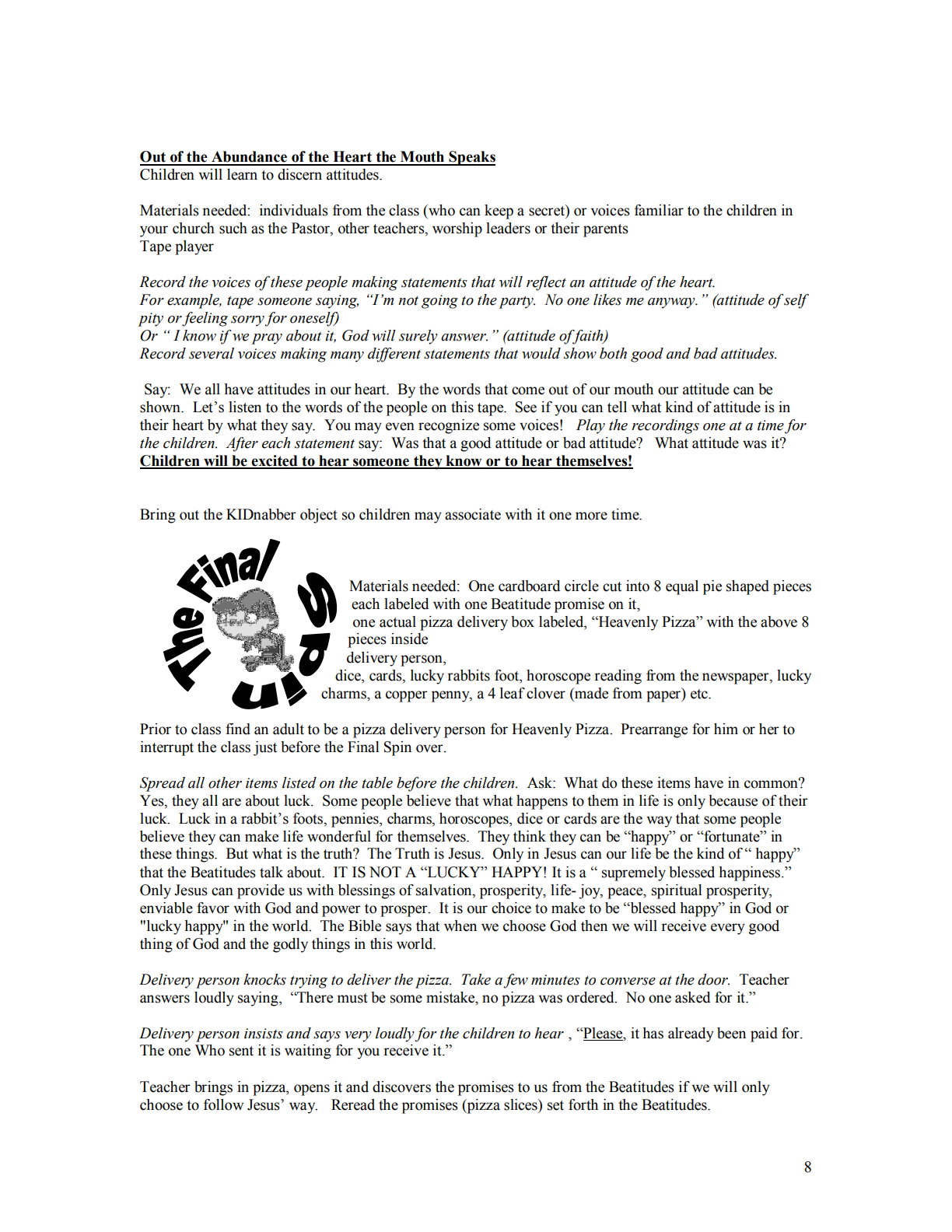Beatitudes   – 12 Weeks of Primary School Lessons for Children's Church_8