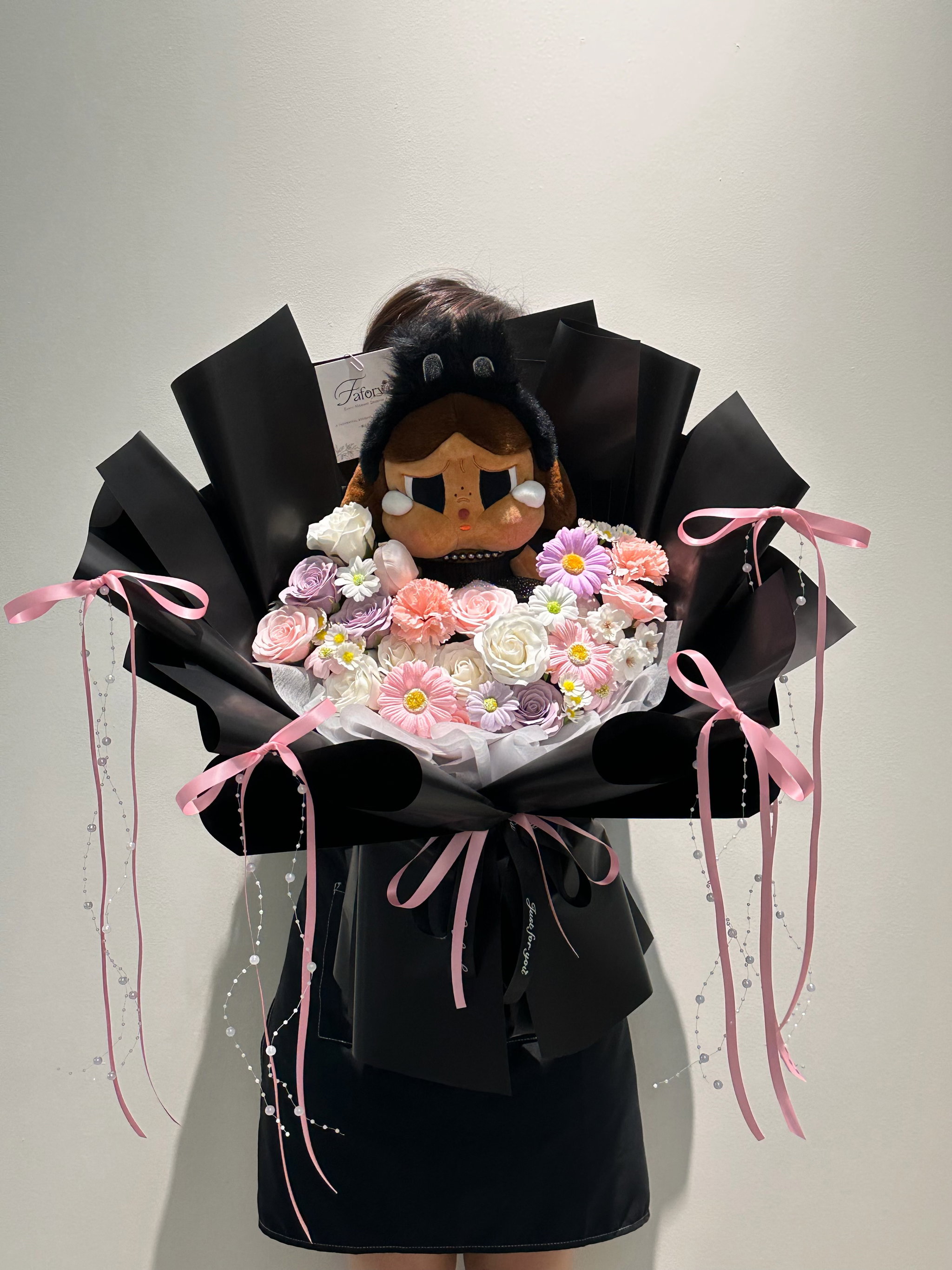 ( pre-order)  Customized Crybaby Soap Flower Bouquet _1