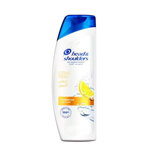 شامبو ضد القشرة للشعر الدهني Head & Shoulders Citrus Fresh Anti-Dandruff Shampoo For Greasy Hair_0