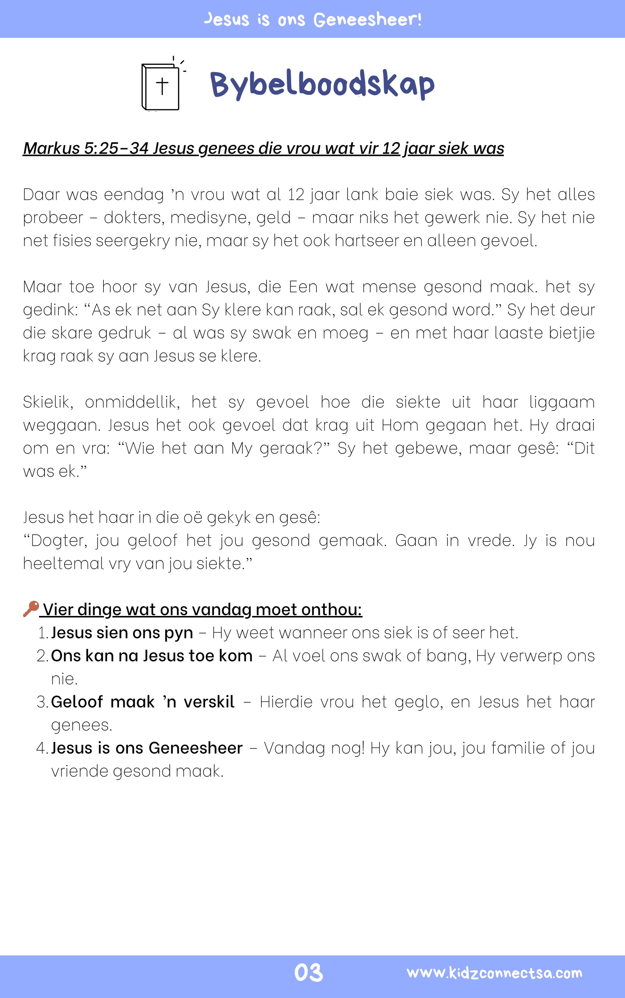 Bid met Krag – 4 weke se kinderklesse vir laerskool kinders_4