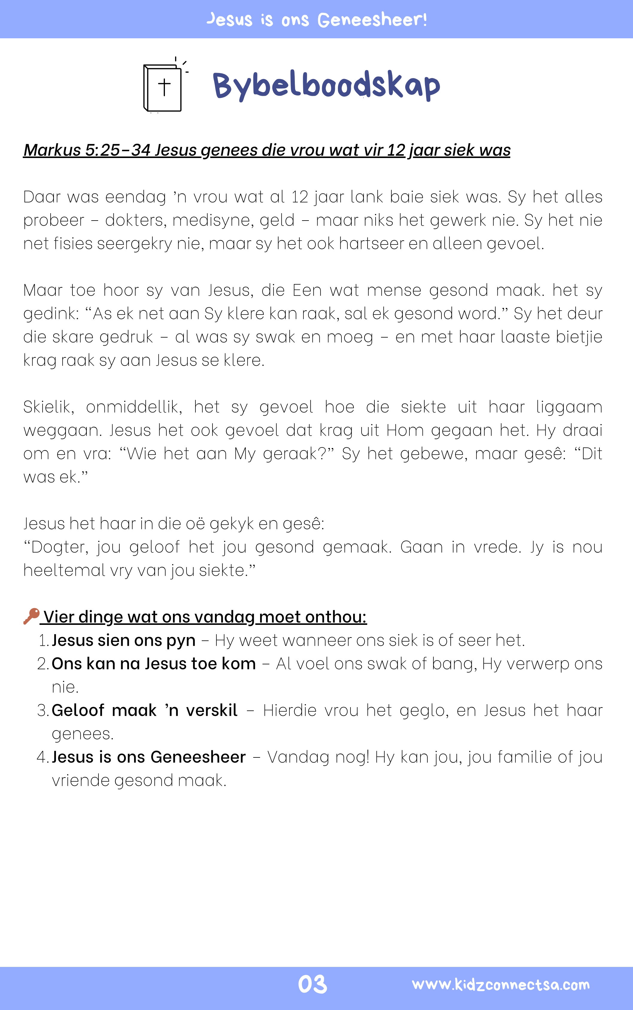 Bid met Krag – 4 weke se kinderklesse vir laerskool kinders_4