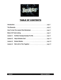 Broken – 4 Weeks of Primary School Lessons for Children's Church