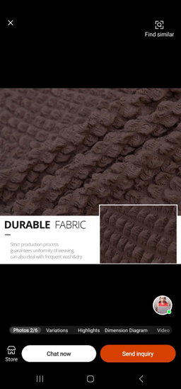 ELASTIC SOFA COVERS (2 seater)