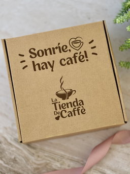 Envoltura personalizada en Caja Kraft