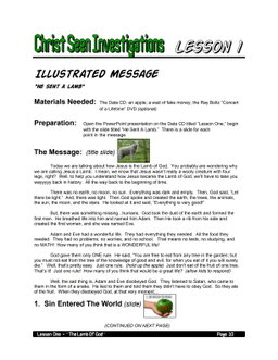 CSI: Christ Seen Investigations – 4 Weeks of Primary School Lessons for Children's Church