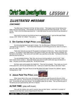 CSI: Christ Seen Investigations – 4 Weeks of Primary School Lessons for Children's Church