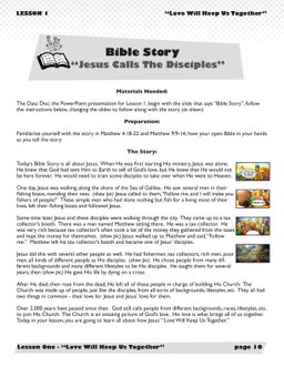 Crazy Little Thing Called Love – 6 Weeks of Primary School Lessons for Children's Church