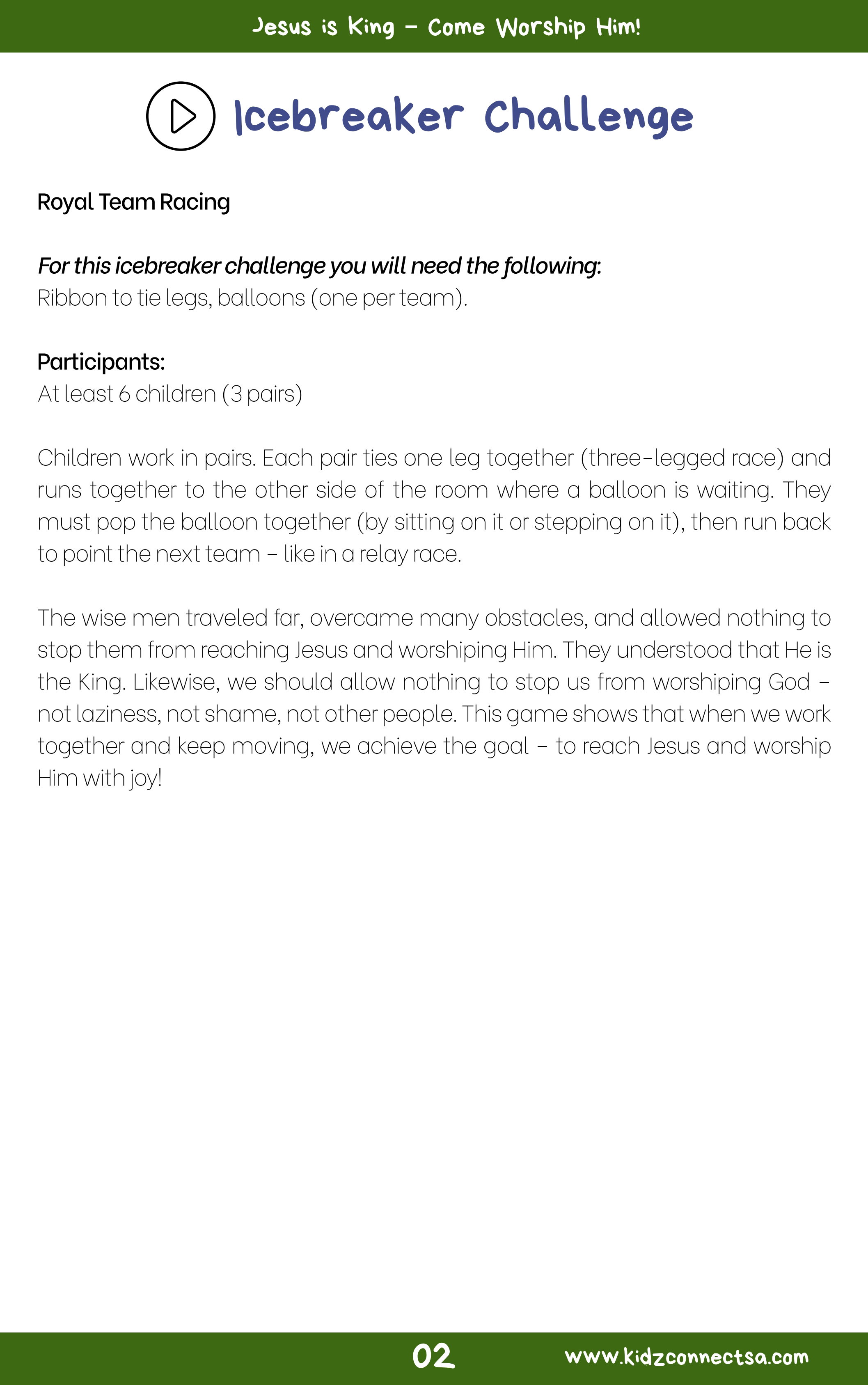 Discover Jesus in Matthew –  4 Weeks of Primary School Lessons for Children's Church_3