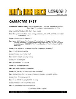 Don’t Look Back – 4 Weeks of Primary School Lessons for Children's Church