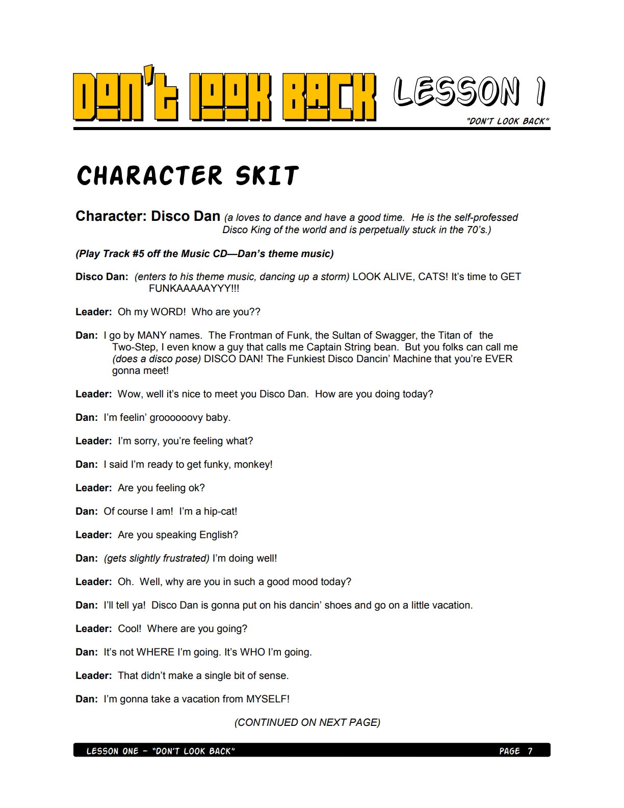 Don’t Look Back – 4 Weeks of Primary School Lessons for Children's Church_3