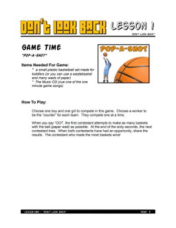 Don’t Look Back – 4 Weeks of Primary School Lessons for Children's Church