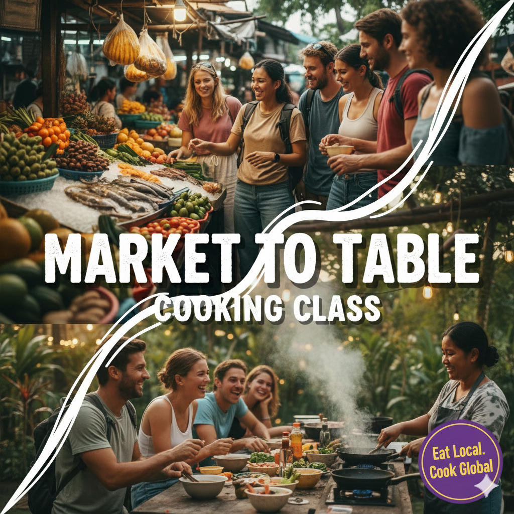 Market to Table Cooking Class
