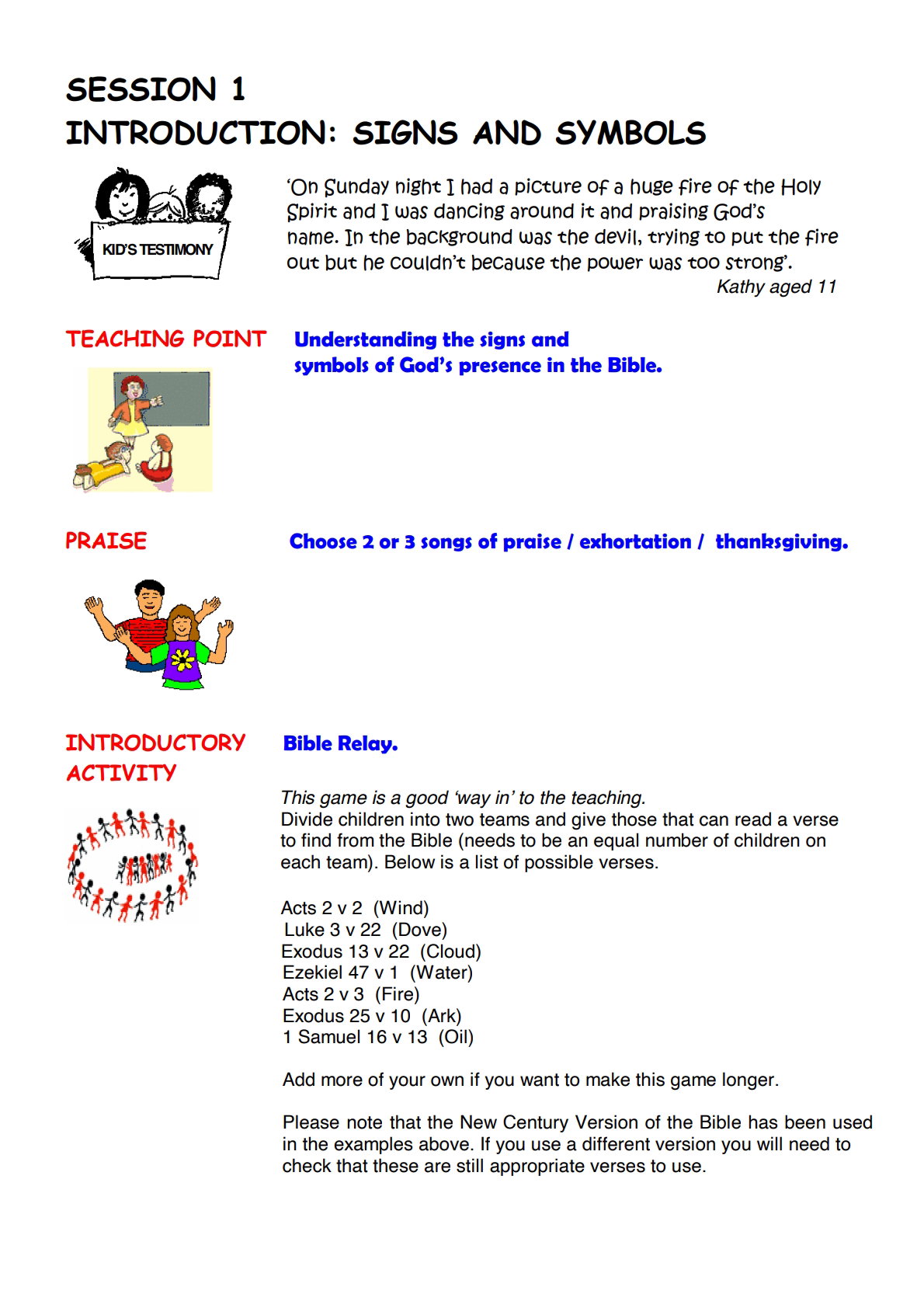 Enter the God Zone One – 6 Weeks of Primary School Lessons for Children's Church_1